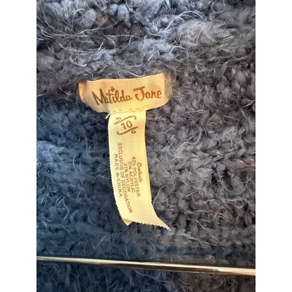 Matilda Jane Make Believe Mirror Image Sweater Vest Size 10 - Picture 3 of 5